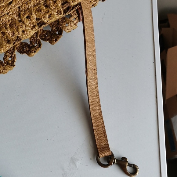 ÉRIC JAVITS NEW YORK RAFIA TOTE BAG - Picture 11 of 11